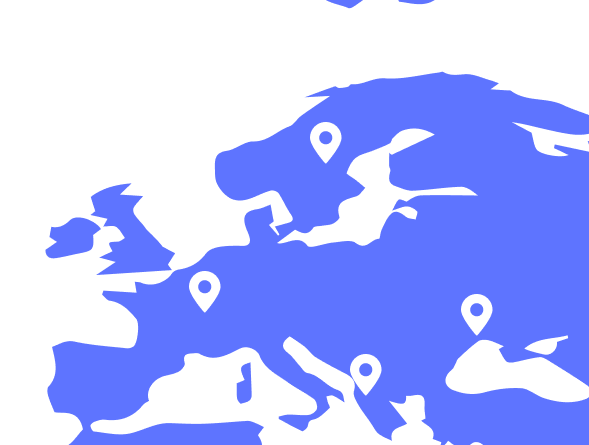 Global team map